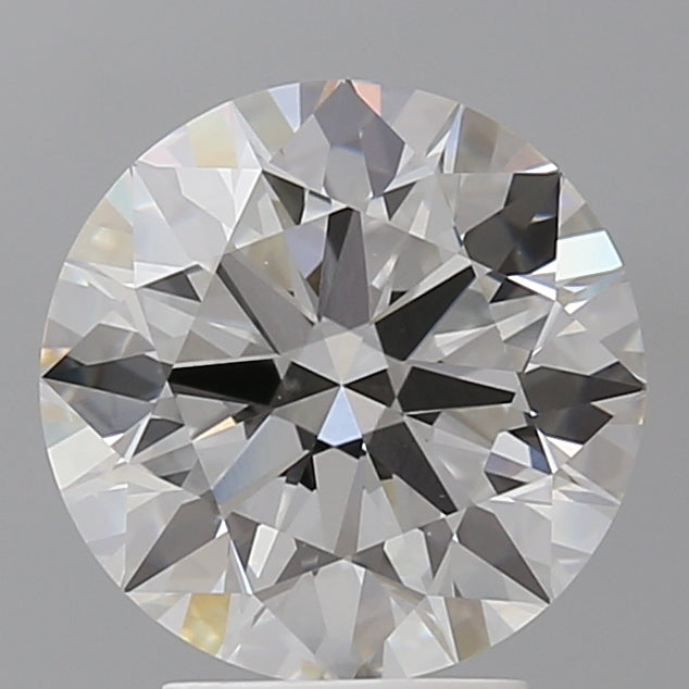 3.55 Carat Round Shaped, Ideal Cut, F Color, VVS2 Clarity, IGI Certified Lab Grown Diamond
