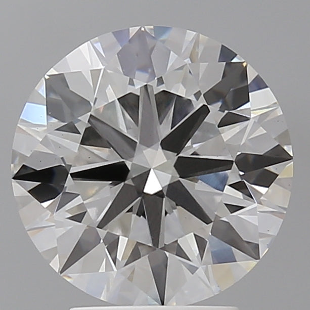 3.55 Carat Round Shaped, Ideal Cut, F Color, VS1 Clarity, IGI Certified Lab Grown Diamond
