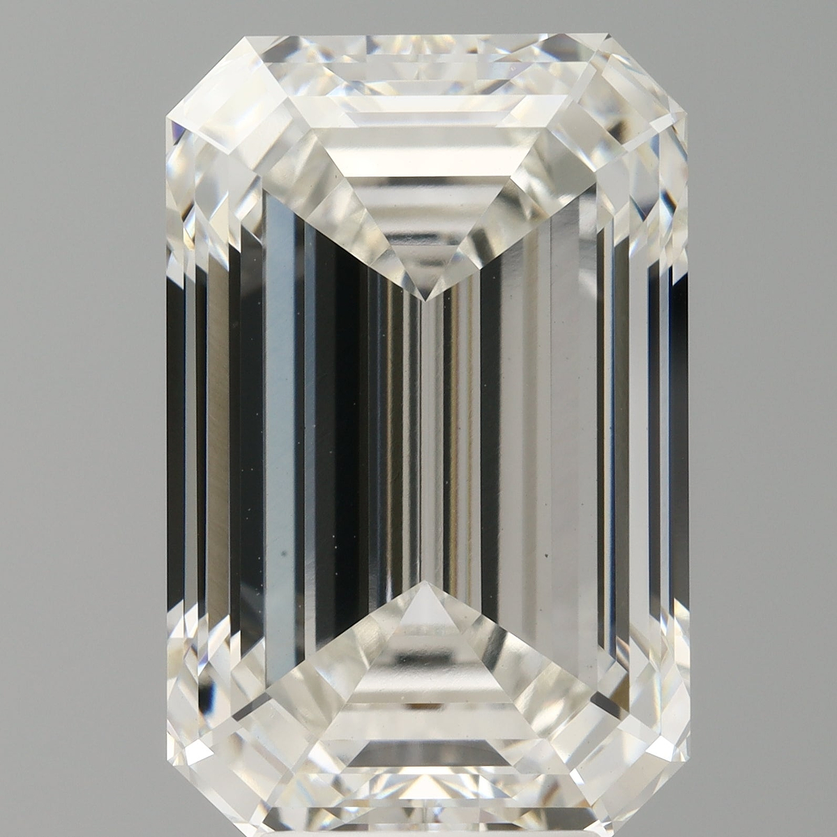 7.56 Carat Emerald Shaped, Ideal Cut, F Color, VS1 Clarity, IGI Certified Lab Grown Diamond