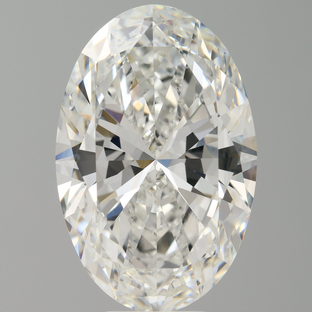 9.53 Carat Oval Shaped, Ideal Cut, F Color, VVS2 Clarity, IGI Certified Lab Grown Diamond