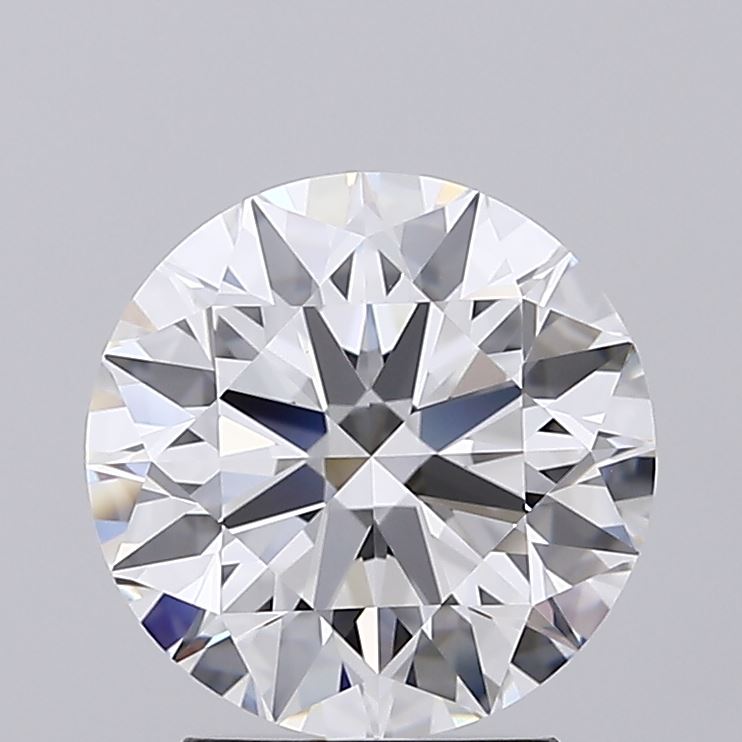 2.90 Carat Round Shaped, Ideal Cut, D Color, IF Clarity, IGI Certified Lab Grown Diamond