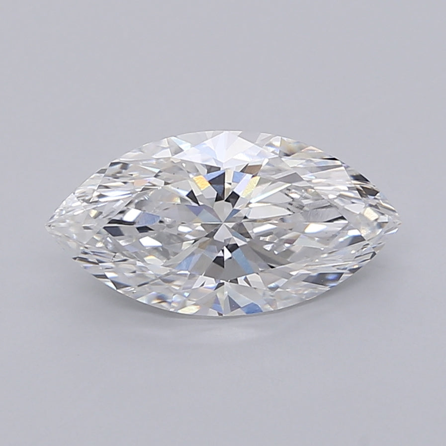 2.01 Carat Marquise Shaped, Ideal Cut, D Color, VS1 Clarity, IGI Certified Lab Grown Diamond