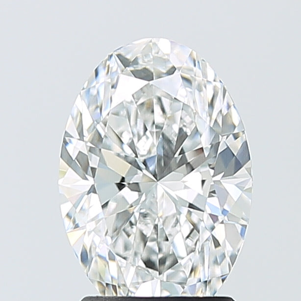 2.03 Carat Oval Shaped, Ideal Cut, D Color, VVS2 Clarity, IGI Certified Lab Grown Diamond