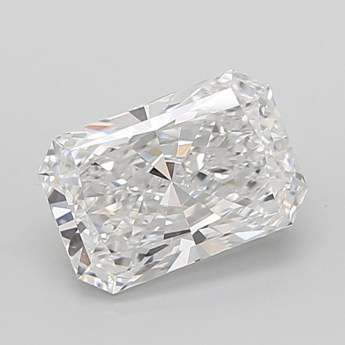 4.03 Carat Radiant Shaped, Ideal Cut, D Color, VVS2 Clarity, IGI Certified Lab Grown Diamond