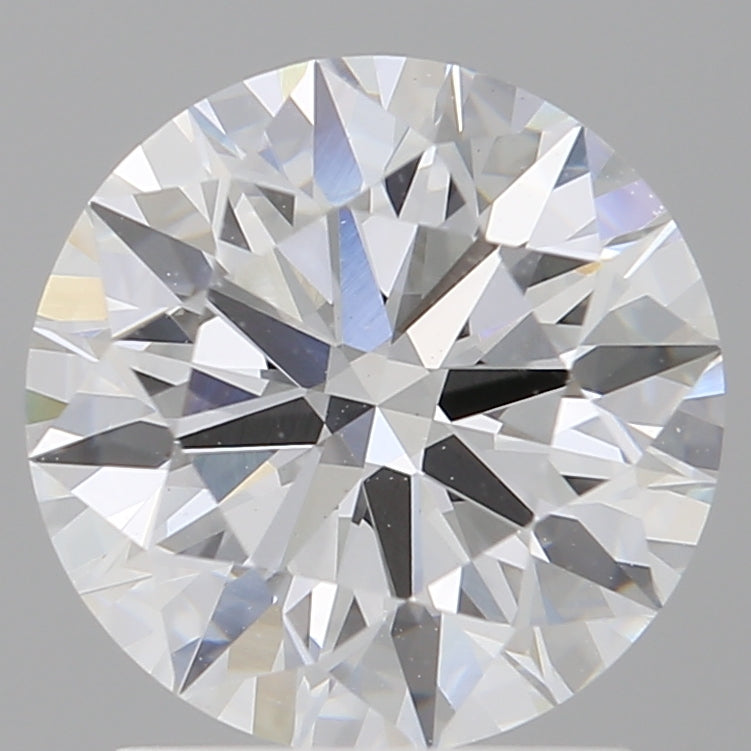2.01 Carat Round Shaped, Ideal Cut, E Color, VVS2 Clarity, IGI Certified Lab Grown Diamond