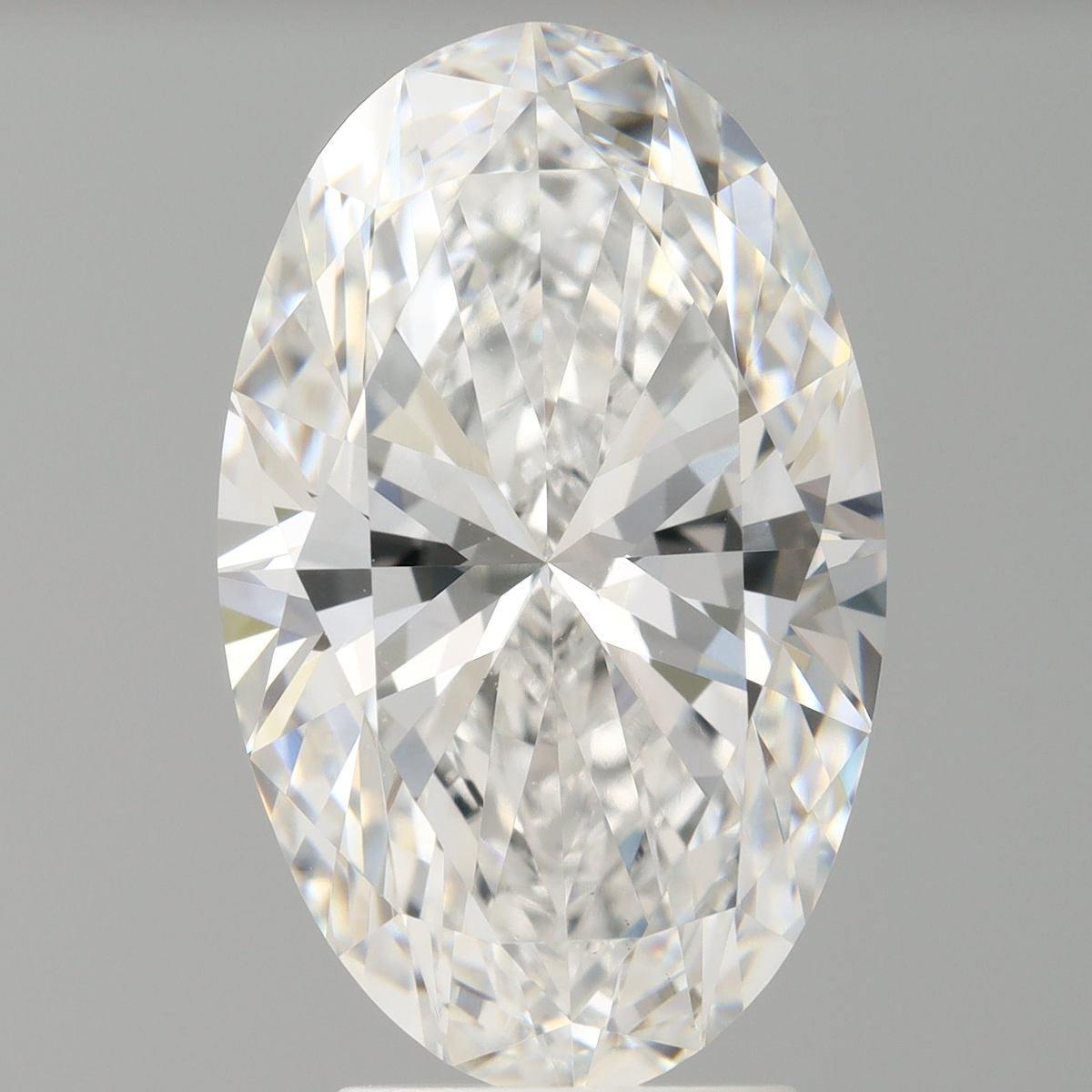 4.10 Carat Oval Shaped, Excellent Cut, E Color, VVS2 Clarity, IGI Certified Lab Grown Diamond