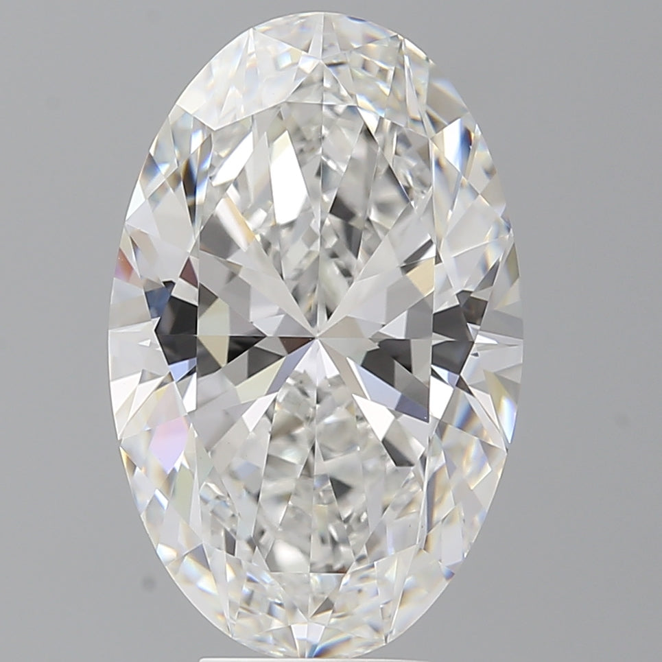 7.59 Carat Oval Shaped, Ideal Cut, E Color, VVS2 Clarity, IGI Certified Lab Grown Diamond