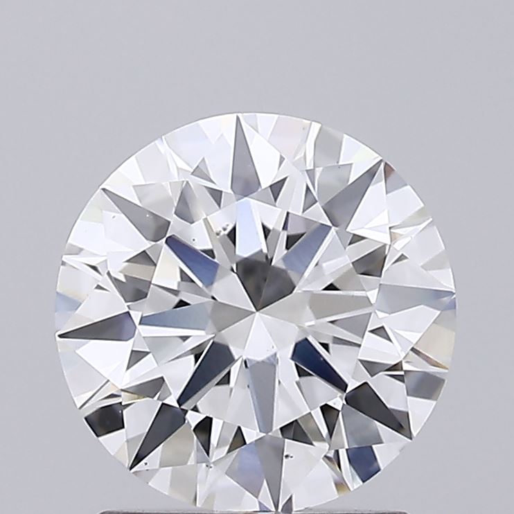 1.57 Carat Round Shaped, Ideal Cut, E Color, VS1 Clarity, IGI Certified Lab Grown Diamond