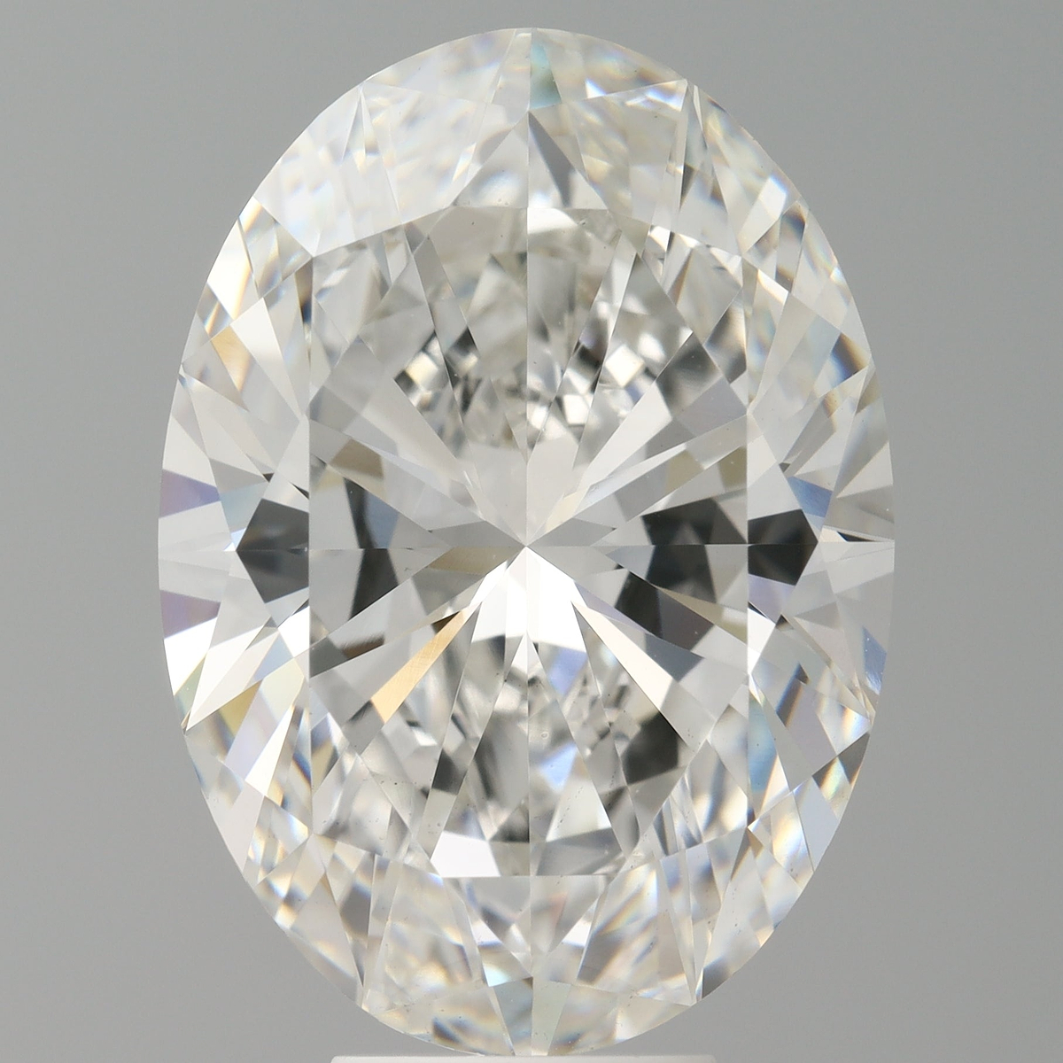 8.52 Carat Oval Shaped, Ideal Cut, F Color, VVS2 Clarity, IGI Certified Lab Grown Diamond