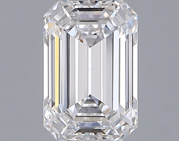 1.26 Carat Emerald Shaped, Ideal Cut, D Color, VS1 Clarity, IGI Certified Lab Grown Diamond