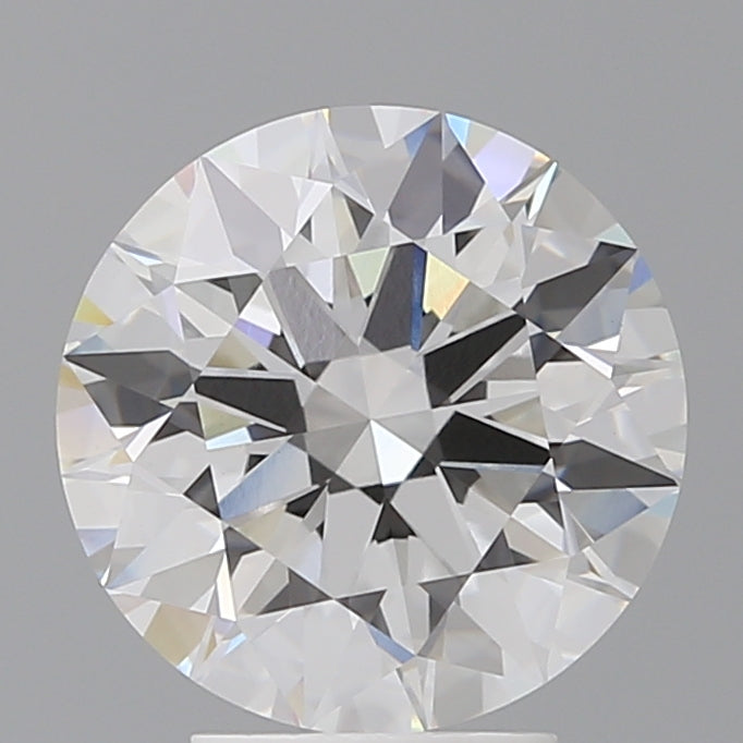 4.09 Carat Round Shaped, Ideal Cut, E Color, VVS2 Clarity, IGI Certified Lab Grown Diamond