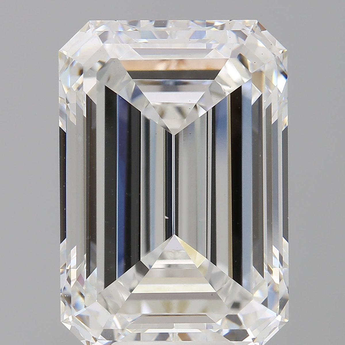 9.53 Carat Emerald Shaped, Ideal Cut, F Color, VS1 Clarity, IGI Certified Lab Grown Diamond