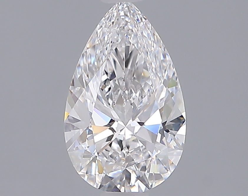 1.26 Carat Pear Shaped, Ideal Cut, D Color, VVS1 Clarity, IGI Certified Lab Grown Diamond