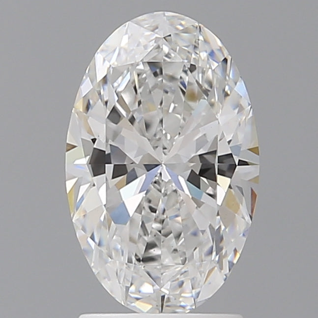 2.10 Carat Oval Shaped, Ideal Cut, D Color, VS1 Clarity, IGI Certified Lab Grown Diamond