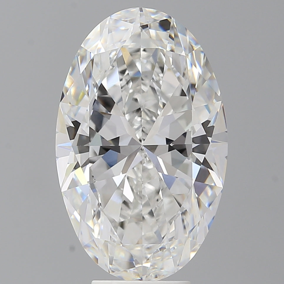 6.60 Carat Oval Shaped, Ideal Cut, E Color, VVS2 Clarity, IGI Certified Lab Grown Diamond