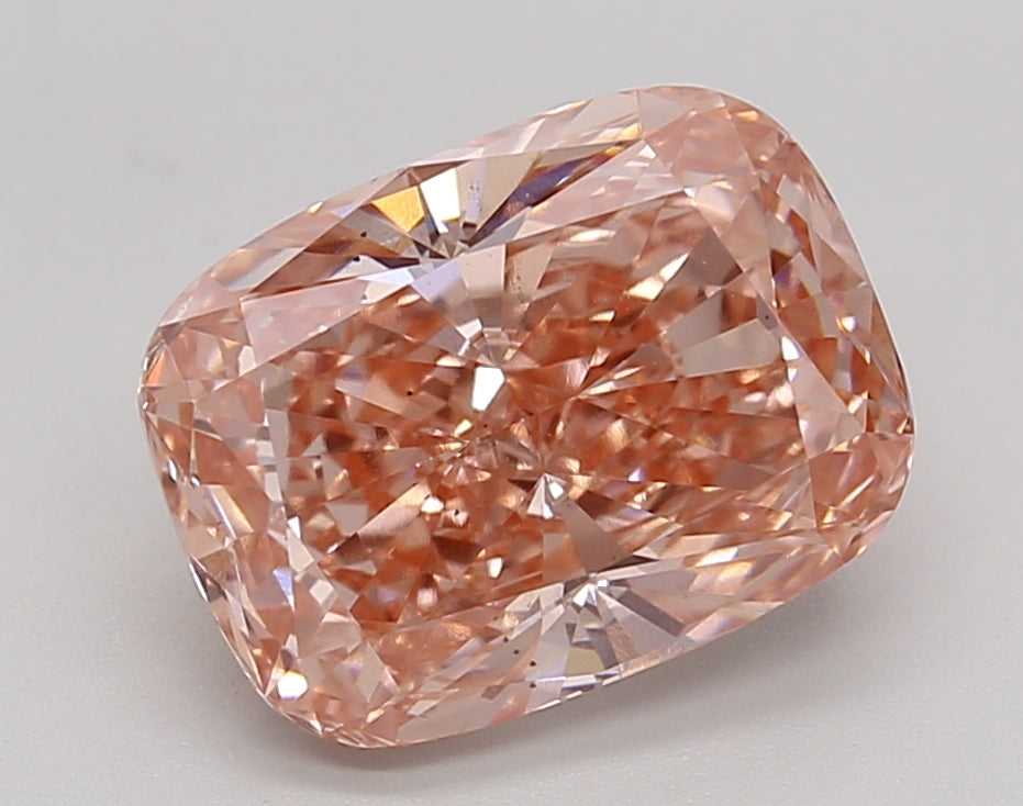 3.24 Carat Elongated Cushion Shaped, Ideal Cut, VS2 Clarity, IGI Certified Lab Grown Diamond