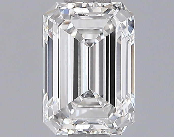 1.35 Carat Emerald Shaped, Ideal Cut, E Color, VS1 Clarity, IGI Certified Lab Grown Diamond