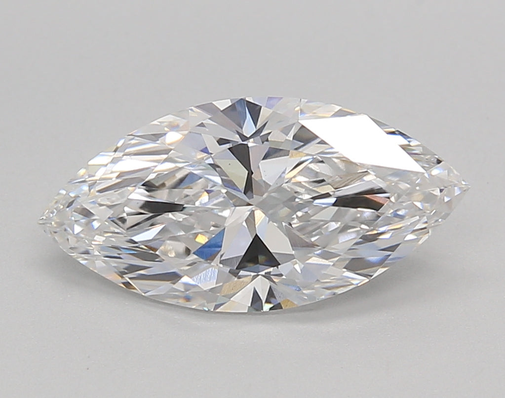 2.02 Carat Marquise Shaped, Ideal Cut, D Color, VS1 Clarity, IGI Certified Lab Grown Diamond