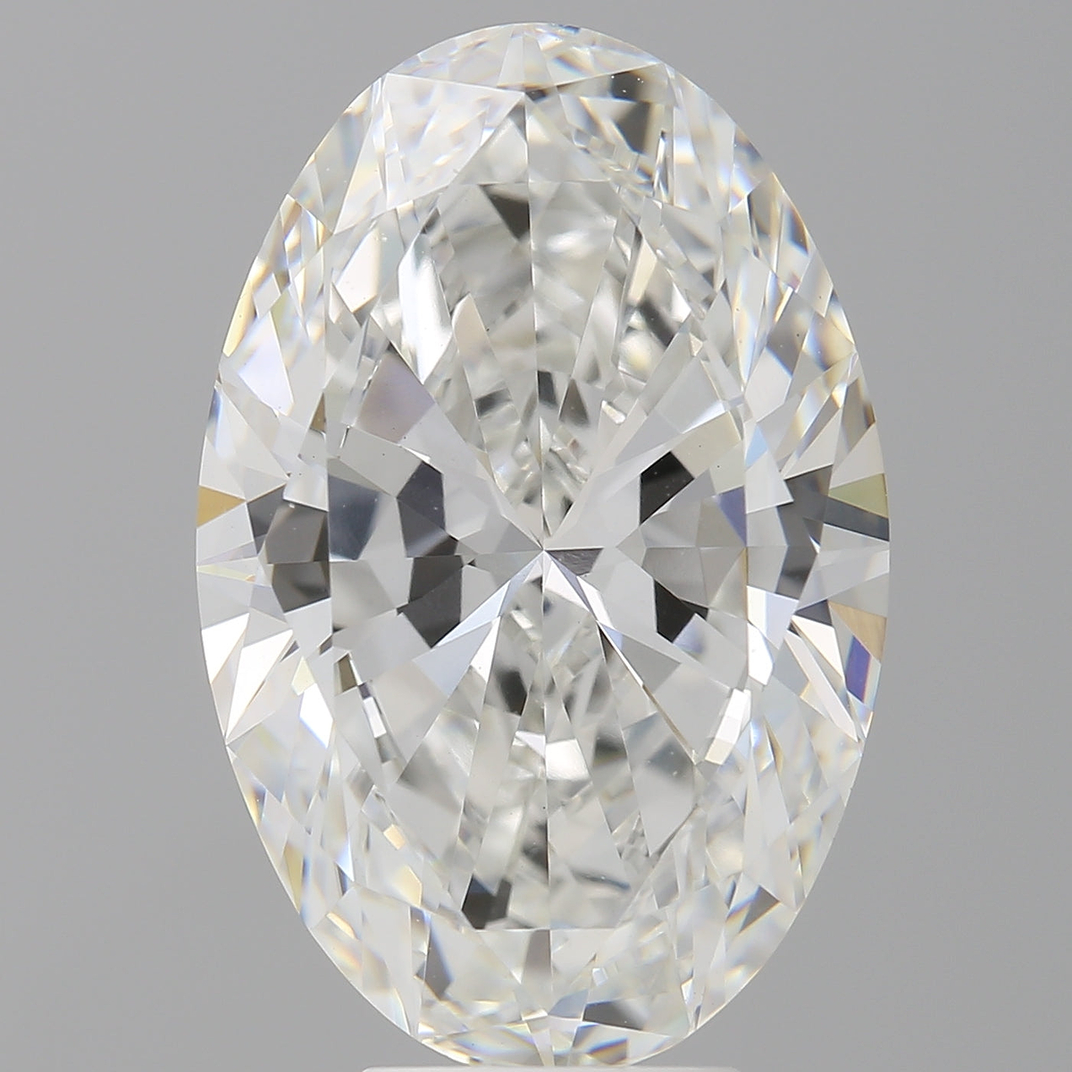 7.09 Carat Oval Shaped, Ideal Cut, F Color, VVS2 Clarity, IGI Certified Lab Grown Diamond