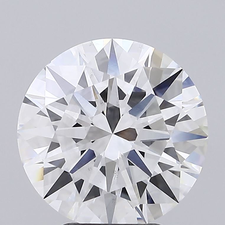 4.01 Carat Round Shaped, Excellent Cut, F Color, VS2 Clarity, IGI Certified Lab Grown Diamond