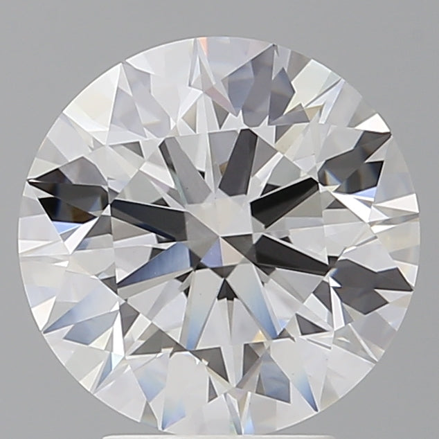 4.05 Carat Round Shaped, Ideal Cut, E Color, VVS2 Clarity, IGI Certified Lab Grown Diamond