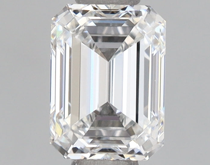 1.08 Carat Emerald Shaped, Ideal Cut, E Color, VVS1 Clarity, IGI Certified Lab Grown Diamond