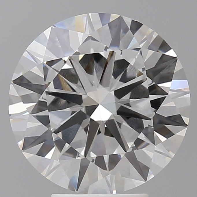 5.05 Carat Round Shaped, Excellent Cut, E Color, VVS2 Clarity, IGI Certified Lab Grown Diamond
