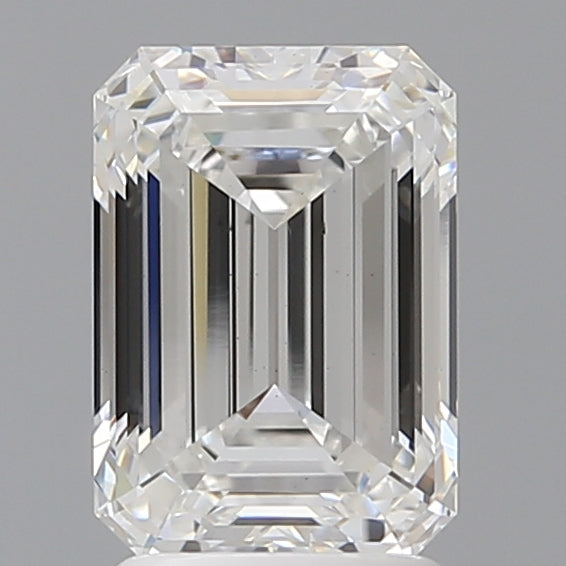 2.51 Carat Emerald Shaped, Ideal Cut, E Color, VS1 Clarity, IGI Certified Lab Grown Diamond