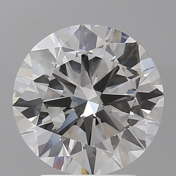 3.02 Carat Round Shaped, Excellent Cut, E Color, VVS2 Clarity, IGI Certified Lab Grown Diamond
