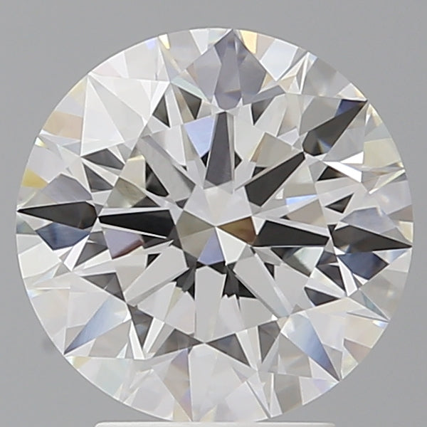 3.60 Carat Round Shaped, Ideal Cut, F Color, VVS2 Clarity, IGI Certified Lab Grown Diamond