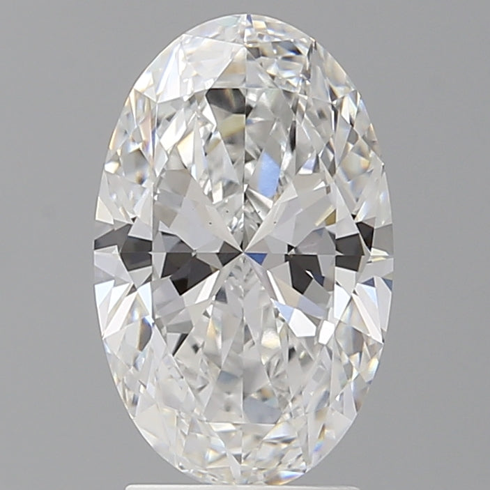 2.57 Carat Oval Shaped, Ideal Cut, E Color, VS1 Clarity, IGI Certified Lab Grown Diamond