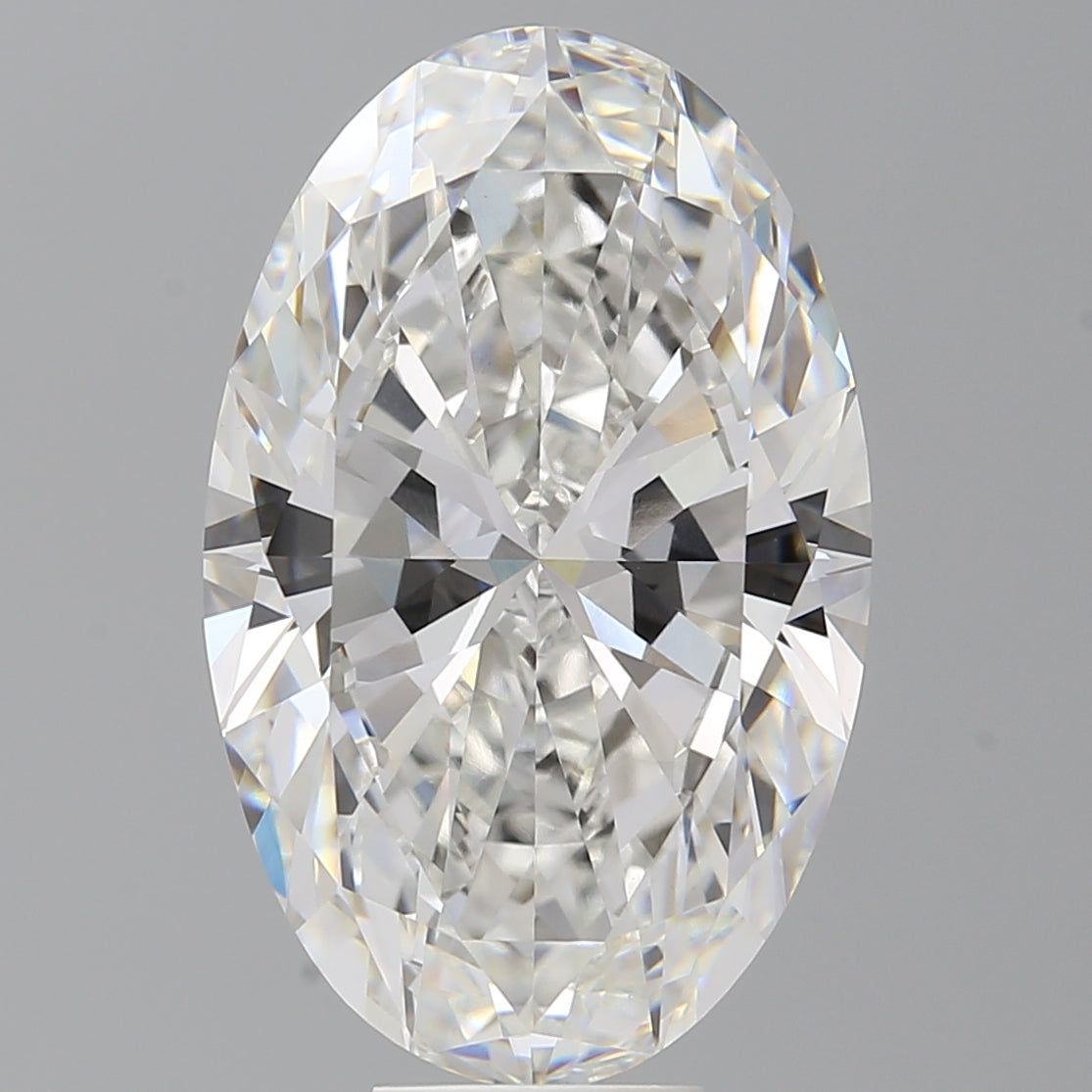 10.57 Carat Oval Shaped, Ideal Cut, F Color, VVS2 Clarity, IGI Certified Lab Grown Diamond