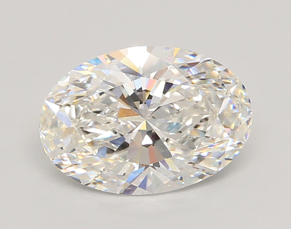 3.05 Carat Oval Shaped, Ideal Cut, E Color, VVS1 Clarity, IGI Certified Lab Grown Diamond