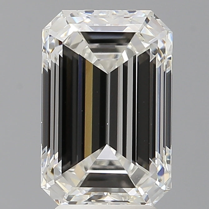 4.01 Carat Emerald Shaped, Ideal Cut, F Color, VS1 Clarity, IGI Certified Lab Grown Diamond