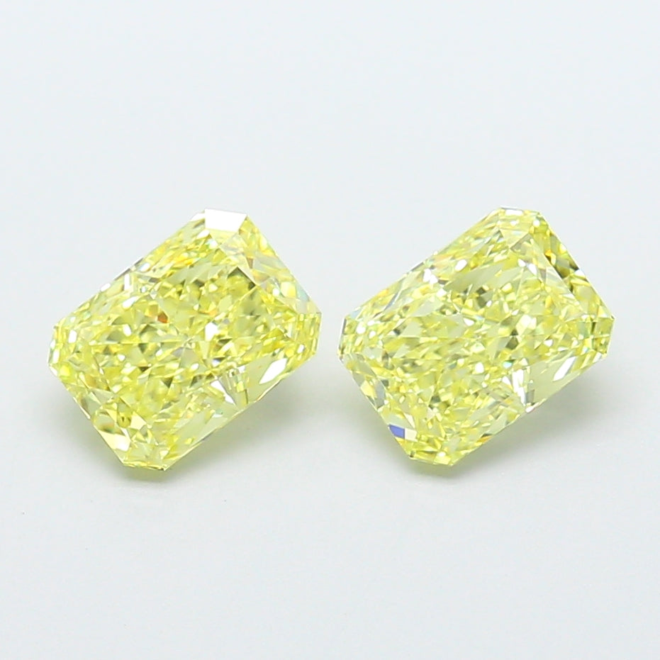 1.15 Carat Radiant Shaped, Excellent Cut, VVS2 Clarity, IGI Certified Lab Grown Diamond