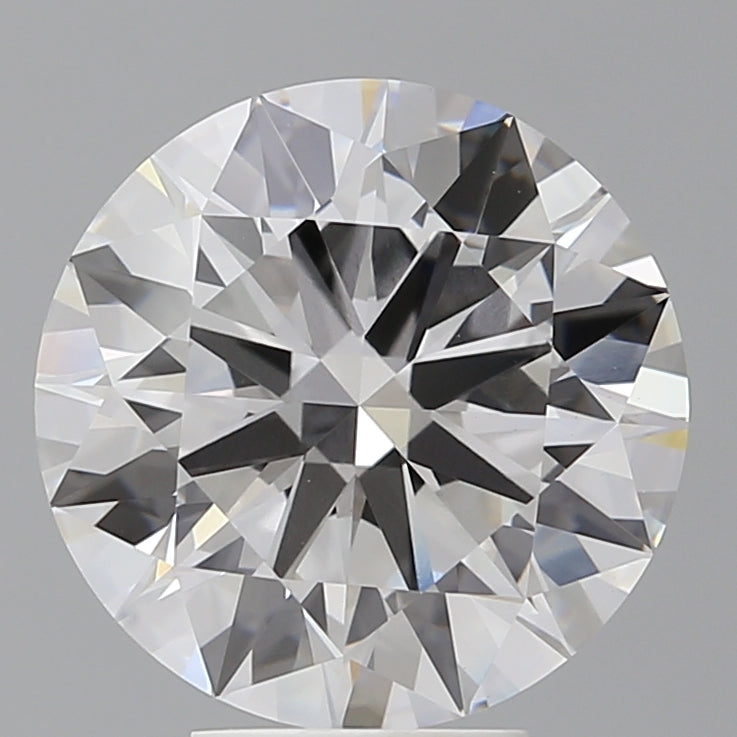 5.58 Carat Round Shaped, Ideal Cut, E Color, VVS2 Clarity, IGI Certified Lab Grown Diamond
