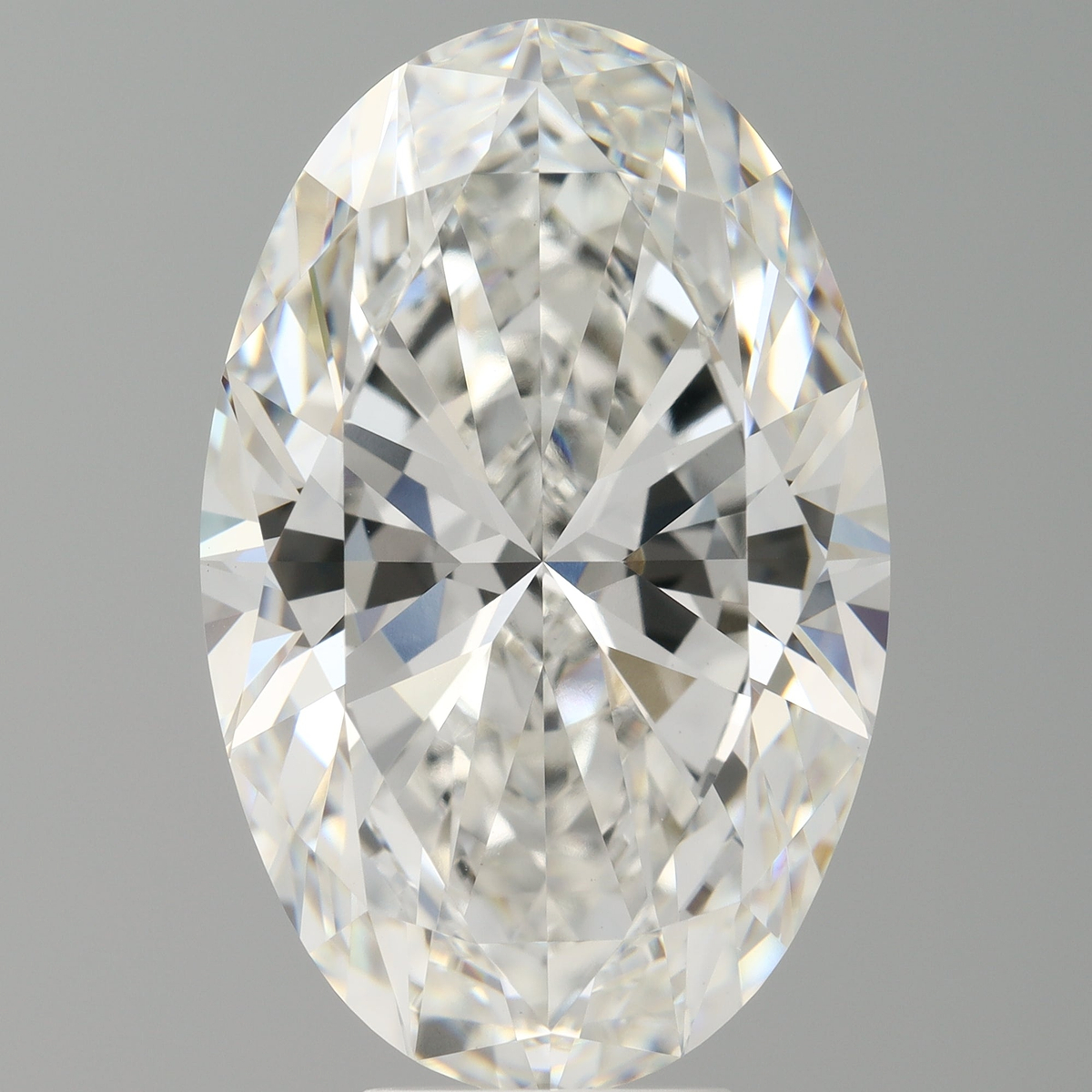 8.08 Carat Oval Shaped, Ideal Cut, F Color, VVS2 Clarity, IGI Certified Lab Grown Diamond