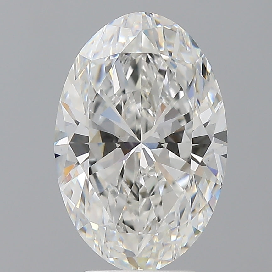 3.54 Carat Oval Shaped, Ideal Cut, E Color, VS1 Clarity, IGI Certified Lab Grown Diamond