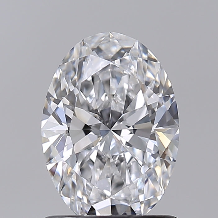 1.02 Carat Oval Shaped, Ideal Cut, D Color, VVS1 Clarity, IGI Certified Lab Grown Diamond