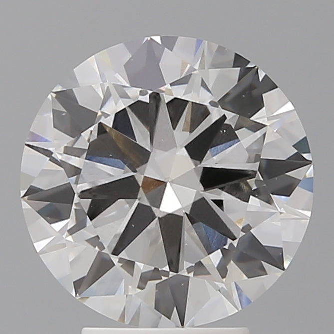 4.00 Carat Round Shaped, Excellent Cut, E Color, VS1 Clarity, IGI Certified Lab Grown Diamond