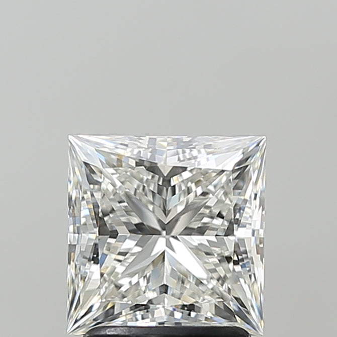 2.04 Carat Princess Shaped, Ideal Cut, F Color, VVS2 Clarity, IGI Certified Lab Grown Diamond