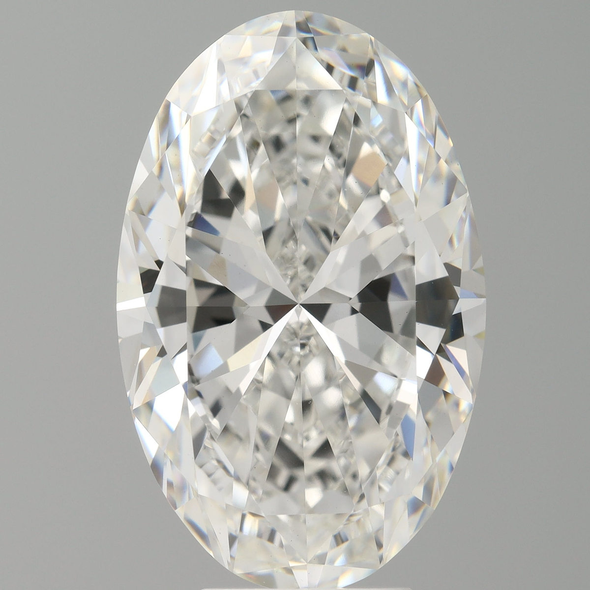 7.02 Carat Oval Shaped, Ideal Cut, E Color, VVS2 Clarity, IGI Certified Lab Grown Diamond