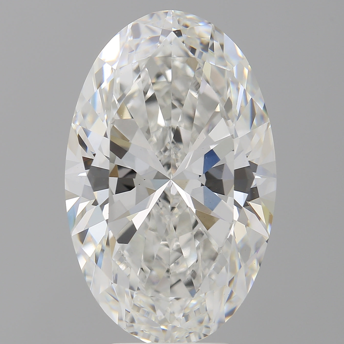 7.07 Carat Oval Shaped, Ideal Cut, F Color, VVS2 Clarity, IGI Certified Lab Grown Diamond