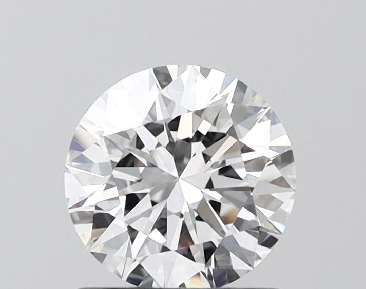 1.05 Carat Round Shaped, Excellent Cut, D Color, VVS2 Clarity, IGI Certified Lab Grown Diamond