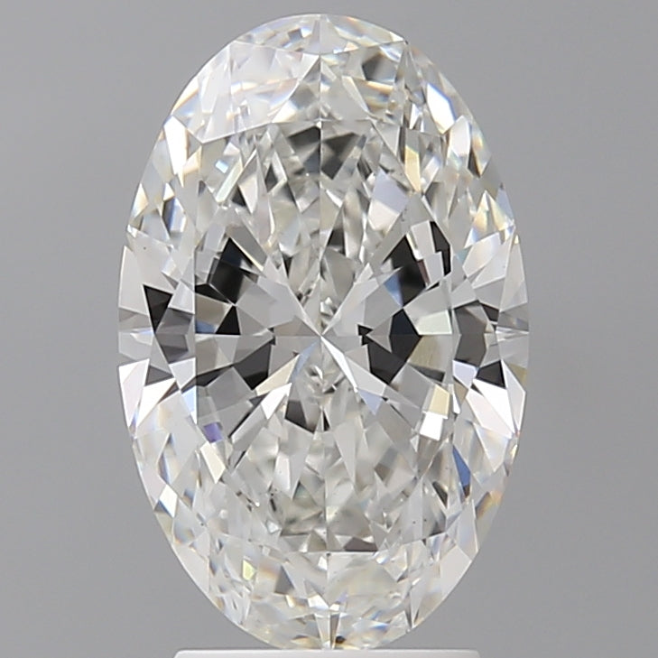 3.09 Carat Oval Shaped, Ideal Cut, F Color, VS1 Clarity, IGI Certified Lab Grown Diamond