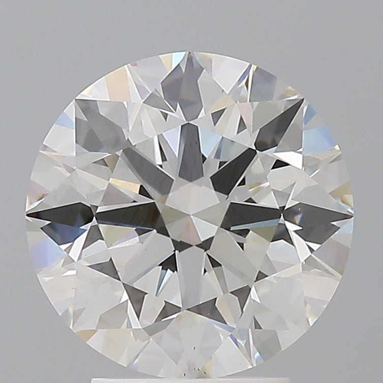 3.59 Carat Round Shaped, Ideal Cut, F Color, VS1 Clarity, IGI Certified Lab Grown Diamond