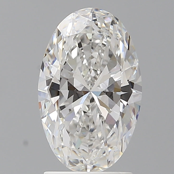 2.03 Carat Oval Shaped, Ideal Cut, E Color, VVS2 Clarity, IGI Certified Lab Grown Diamond