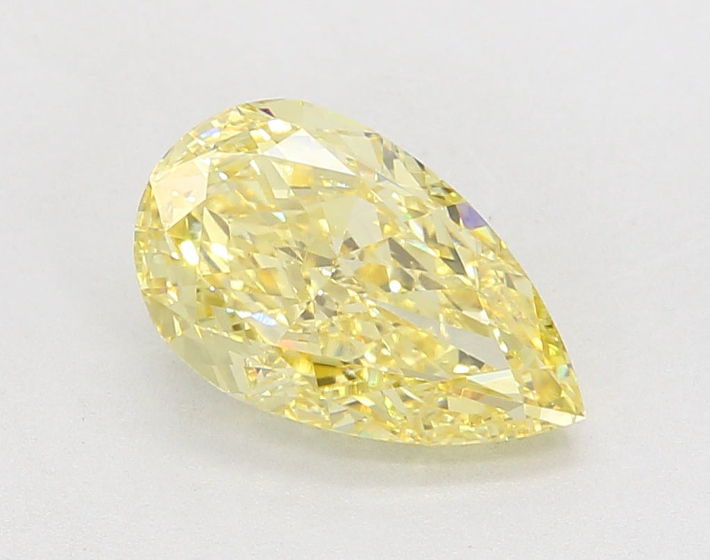 3.02 Carat Pear Shaped, Ideal Cut, VVS2 Clarity, IGI Certified Lab Grown Diamond