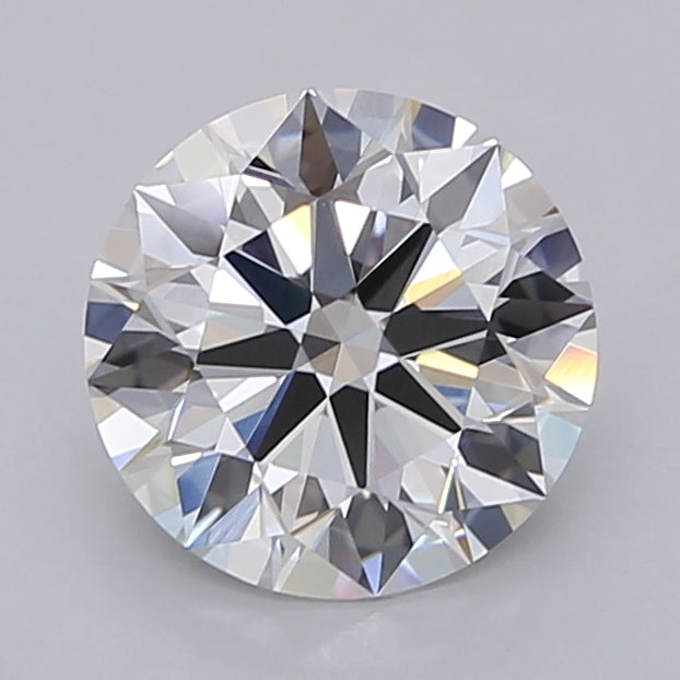 2.02 Carat Round Shaped, Ideal Cut, F Color, VVS2 Clarity, IGI Certified Lab Grown Diamond