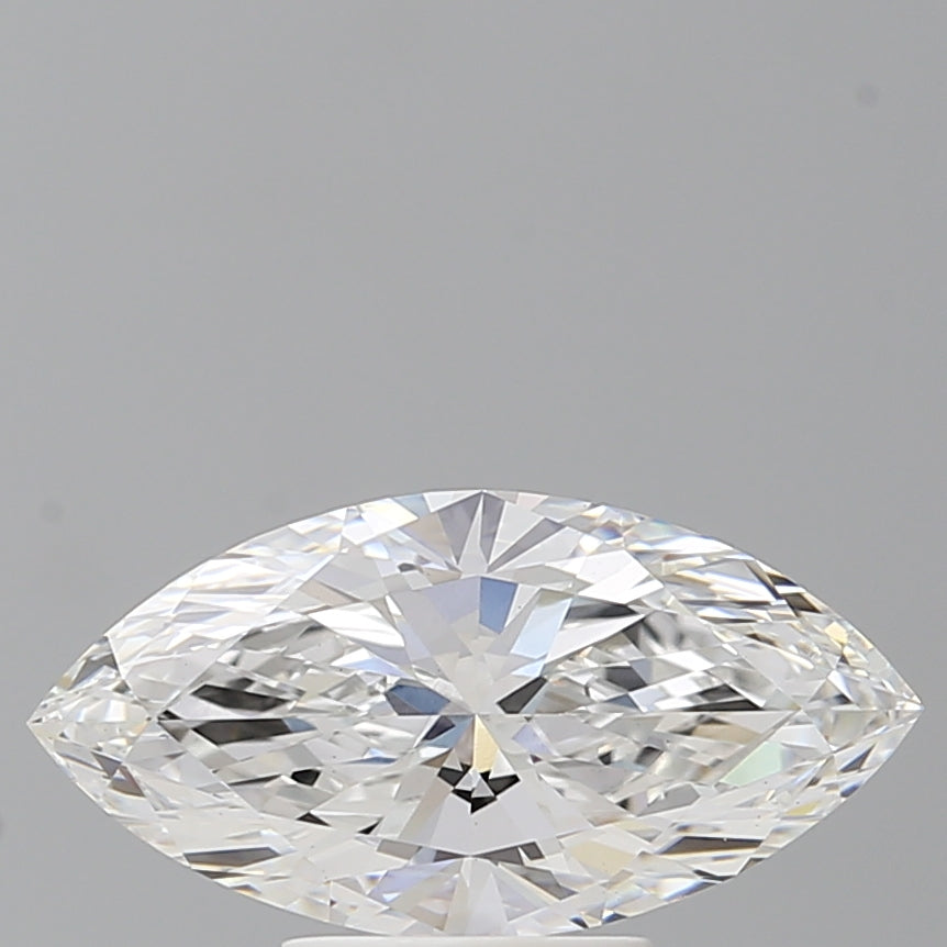 2.60 Carat Marquise Shaped, Ideal Cut, E Color, VS1 Clarity, IGI Certified Lab Grown Diamond